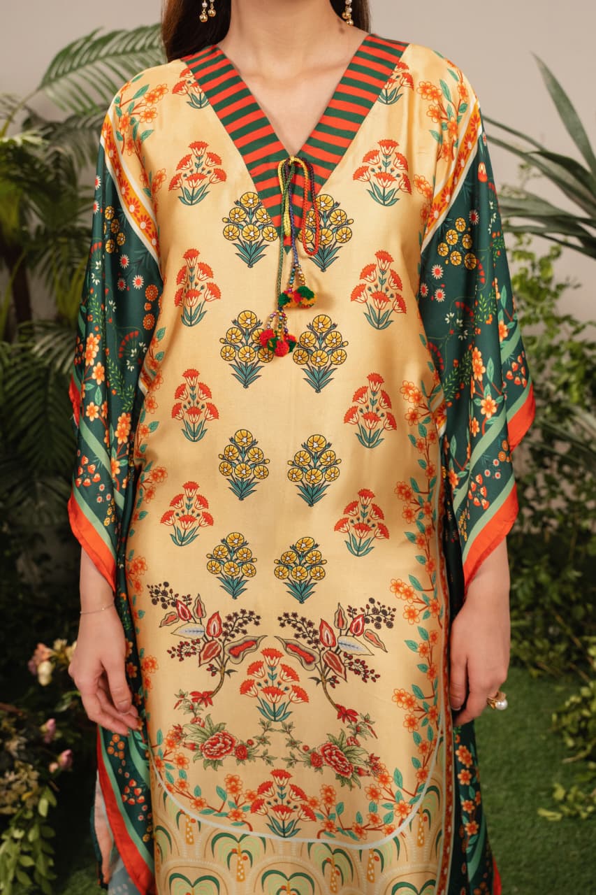 BUTTER CUP KAFTAN 2PC