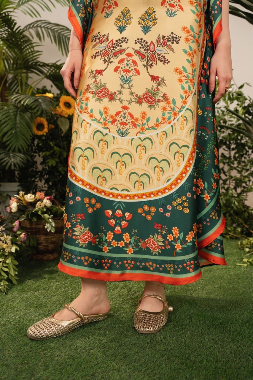BUTTER CUP KAFTAN 2PC