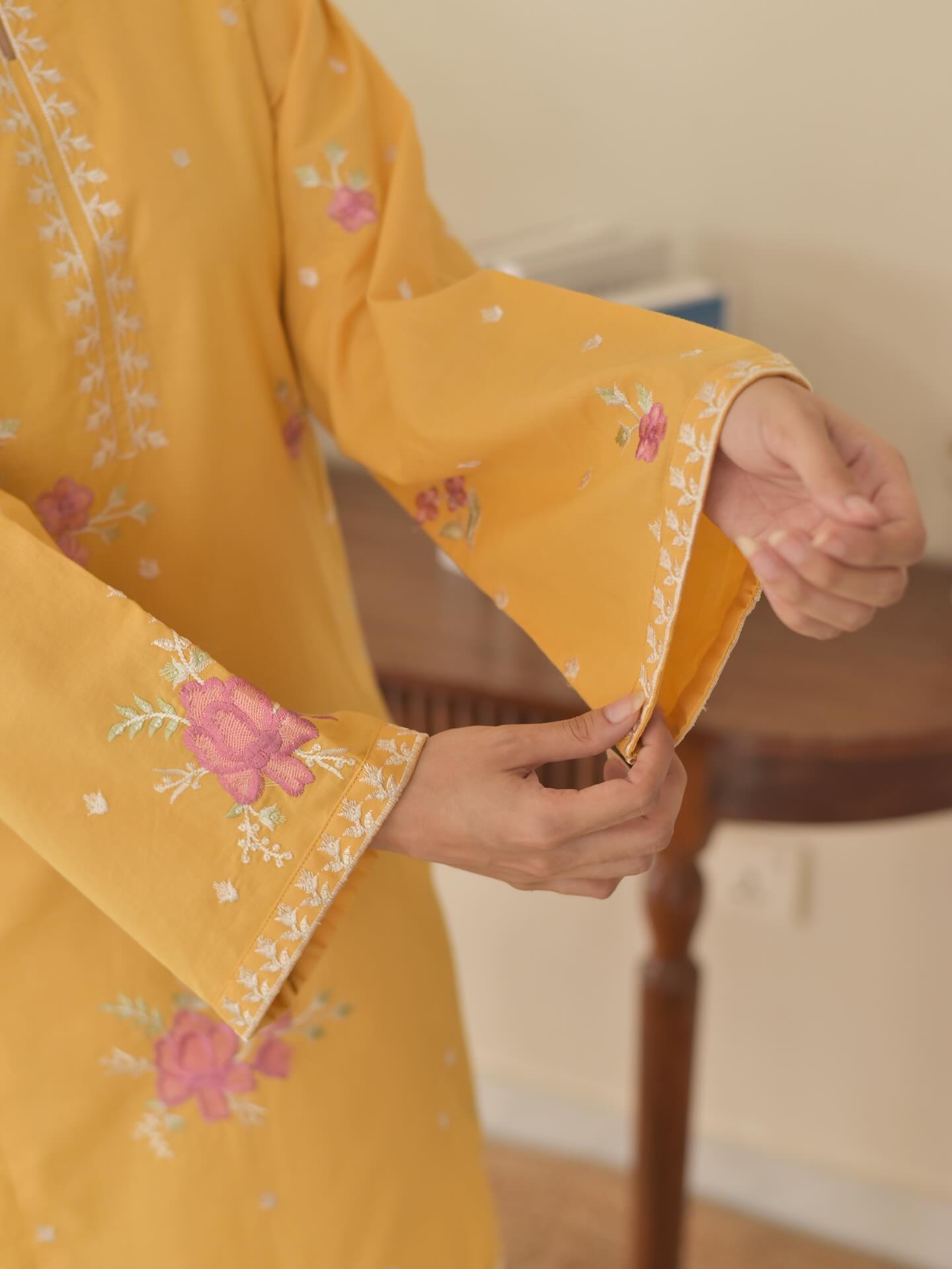 SUNFLOWER  EMBROIDERY 3PC