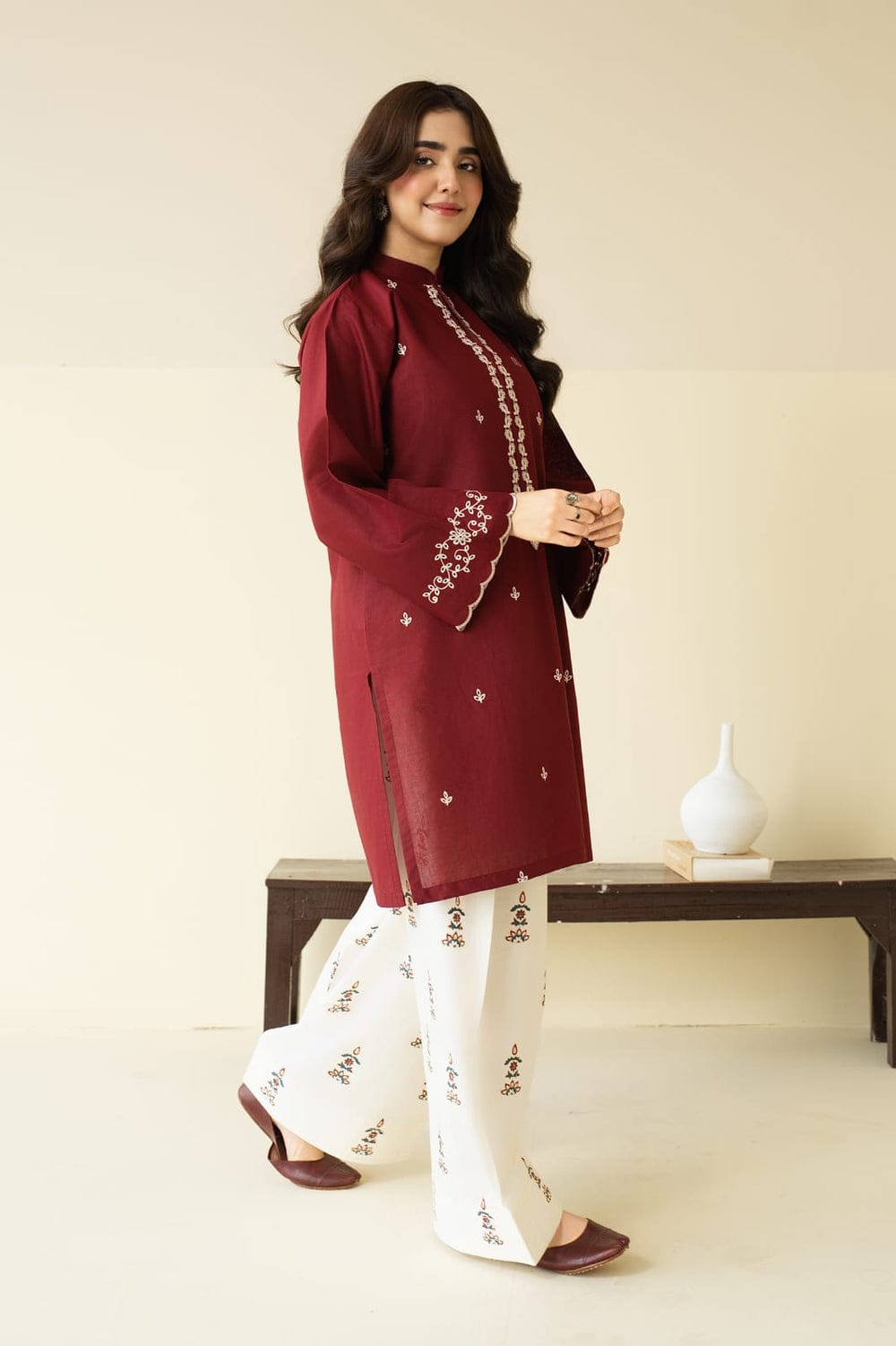 ZARF EMBROIDERY 2PC (FARSHI)